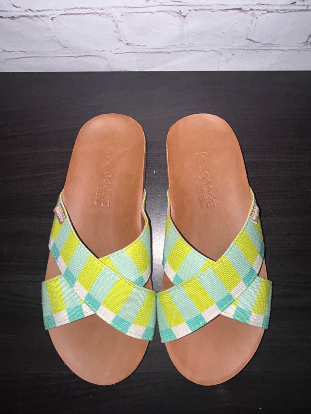 feelgoodz ZENSOLE WOVEN CASCADES in HAYES women’s size‎ 8